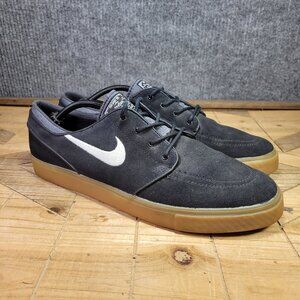 Nike SB Stefan Janoski Mens Size 13 Black Gum Skateboarding Shoes/Sneakers